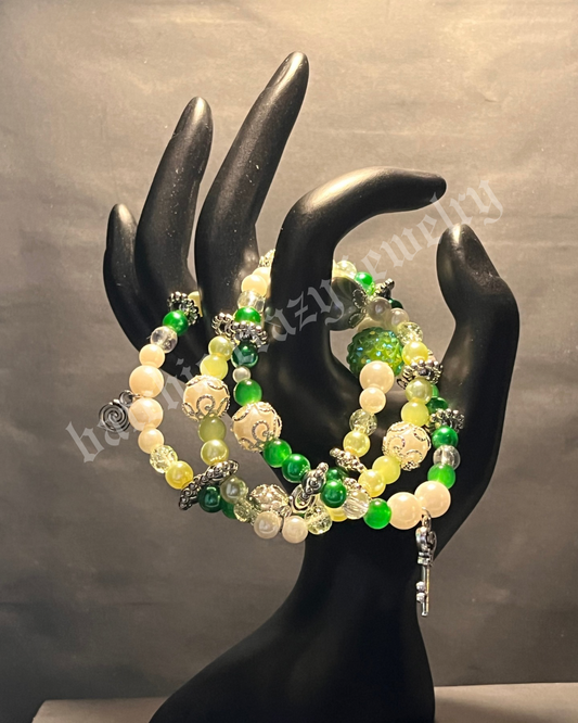 Emerald City Bracelet Stack